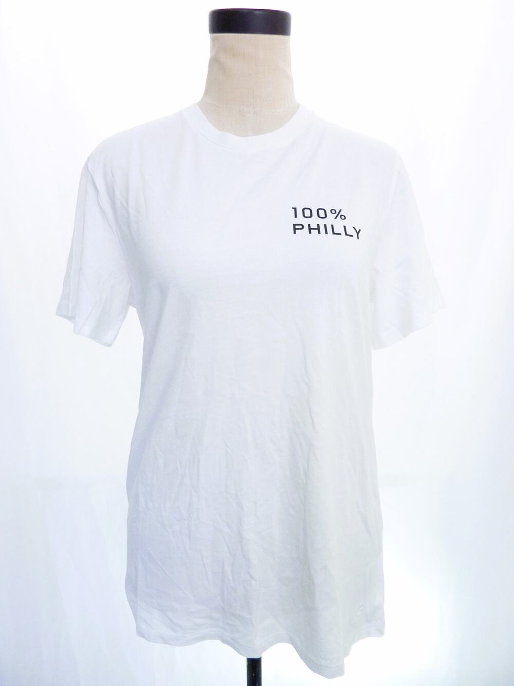NWT 100% Philly Everlane New White Shirt Tee Philadelphia Small Organic Cotton